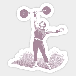 Strongman Sticker